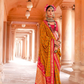 Radiant Super Polyester Viscose Silk Saree with Traditional Patola Design - LaVante Fashion