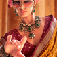 Super Poly Viscose Silk Saree with Traditional Patola Design - LaVante Fashion