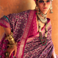 Super Poly Viscose Silk Saree with Traditional Patola Design - LaVante Fashion