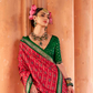 Radiant Super Polyester Viscose Silk Saree with Traditional Patola Design - LaVante Fashion