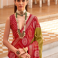 Classic Patola Motif Silk Saree for Festive Occasions