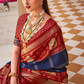 Classic Patola Motif Silk Saree for Festive Occasions