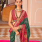 Classic Patola Motif Silk Saree for Festive Occasions