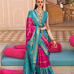 Classic Patola Motif Silk Saree for Festive Occasions