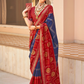Classic Patola Motif Silk Saree for Festive Occasions