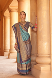 LAVANTE_FASHION_SUPER_V.B_SILK_WITH_ELITE_GOLD_FINISH_UNIQUE_KANJIVARAM_DESIGN_1 - LaVante Fashion