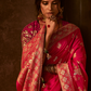 Royal Charm Pure Viscose Dola Silk Banarasi Saree with Designer Elegance