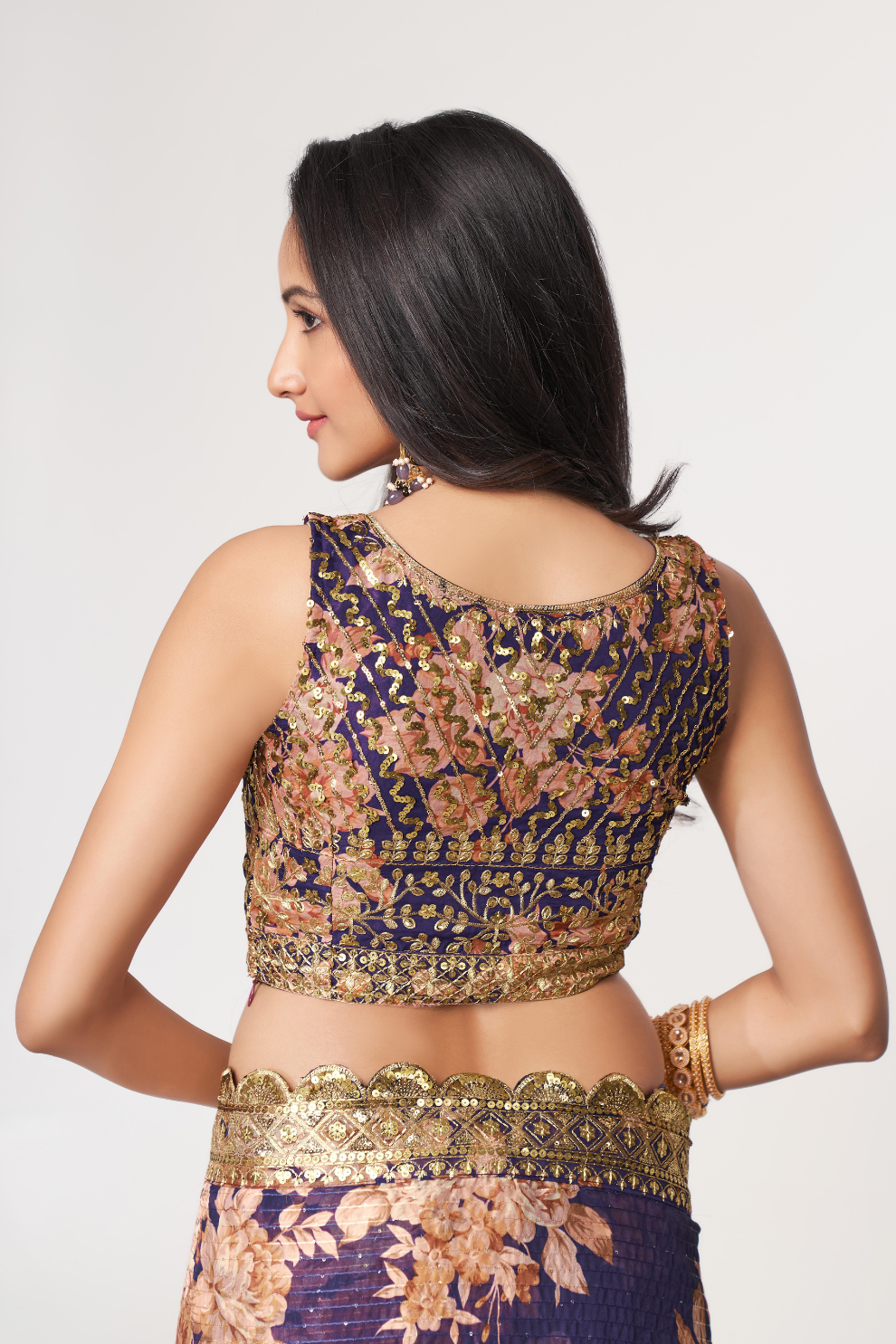 Starlit Softness Lightweight Organza with Statement Appeal