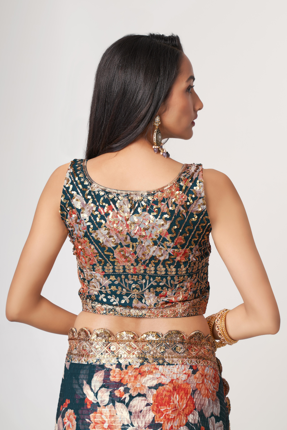 Starlit Softness Lightweight Organza with Statement Appeal