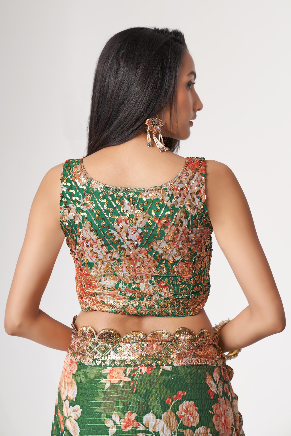 Starlit Softness Lightweight Organza with Statement Appeal