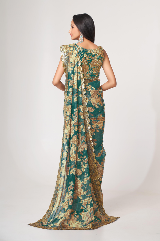 Starlit Softness Lightweight Organza with Statement Appeal