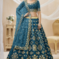 Elegant Embroidered Flared Lehenga Choli Set with Dupatta