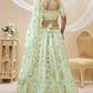 Elegant Embroidered Flared Lehenga Choli Set with Dupatta