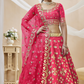 Elegant Embroidered Flared Lehenga Choli Set with Dupatta