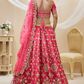 Elegant Embroidered Flared Lehenga Choli Set with Dupatta