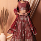Stunning Georgette Embroidered Lehenga Choli for Wedding