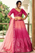 Graceful Lehenga Set with Sequins & Thread Embroidery