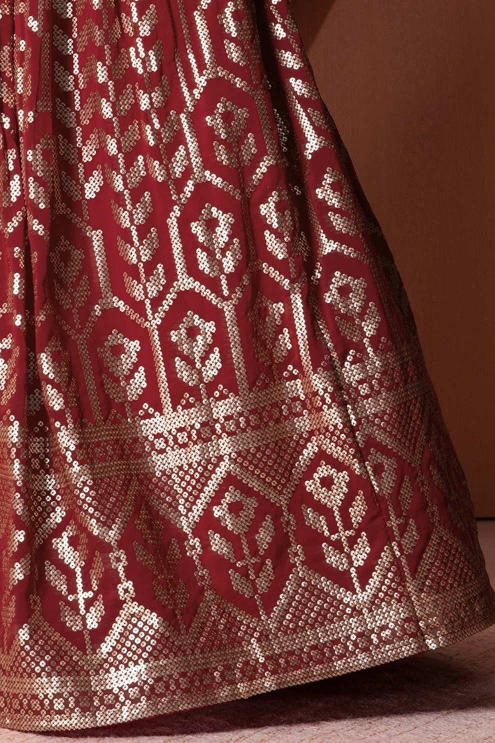Stunning Georgette Embroidered Lehenga Choli for Wedding