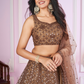 Designer Lehenga Set with Sequins Thread & Badla Zari Embroidery