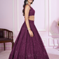 Designer Lehenga Set with Sequins Thread & Badla Zari Embroidery