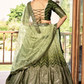 Graceful Lehenga Set with Sequins & Thread Embroidery