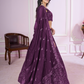 Designer Lehenga Set with Sequins Thread & Badla Zari Embroidery