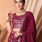 Stunning Georgette Embroidered Lehenga Choli for Wedding