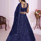Designer Lehenga Set with Sequins Thread & Badla Zari Embroidery
