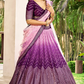 Graceful Lehenga Set with Sequins & Thread Embroidery