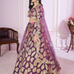 Designer Lehenga Set with Sequins Thread & Badla Zari Embroidery