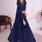 Designer Lehenga Set with Sequins Thread & Badla Zari Embroidery