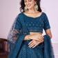 Designer Lehenga Set with Sequins Thread & Badla Zari Embroidery