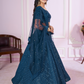 Designer Lehenga Set with Sequins Thread & Badla Zari Embroidery