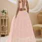 Stunning Lehenga Set with Sequins & Zari Embroidered Work