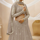 Designer Georgette Lehenga and Soft Net Dupatta Ensemble