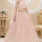 Stunning Lehenga Set with Sequins & Zari Embroidered Work