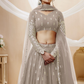 Designer Georgette Lehenga and Soft Net Dupatta Ensemble