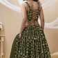 Stunning Lehenga Set with Sequins & Zari Embroidered Work