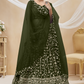 Stunning Lehenga Set with Sequins & Zari Embroidered Work