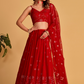 Richly Embroidered Lehenga with Sequins & Zari Detailing