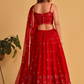 Richly Embroidered Lehenga with Sequins & Zari Detailing