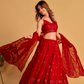Richly Embroidered Lehenga with Sequins & Zari Detailing