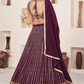 Elegant Sequins and Zari Embroidered Lehenga Set