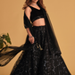 Richly Embroidered Lehenga with Sequins & Zari Detailing