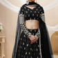 Designer Georgette Lehenga and Soft Net Dupatta Ensemble