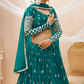 Designer Georgette Lehenga and Soft Net Dupatta Ensemble