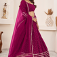 Elegant Sequins and Zari Embroidered Lehenga Set