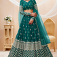 Designer Georgette Lehenga and Soft Net Dupatta Ensemble