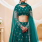 Designer Georgette Lehenga and Soft Net Dupatta Ensemble