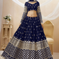 Designer Georgette Lehenga and Soft Net Dupatta Ensemble